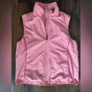Ativa Golf Pink Zip Vest Women’s Medium Sleeveless Athletic Layer